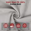 image:imageARCCAPTAIN FR Shirts for Men 8oz 100 Cotton Fire Resistant Henley Shirt CAT2 NFPA2112 Welding Work Long Sleeve ClothingGrey