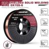 image:imageARCCAPTAIN Mig Welding Wire Mig Wire ER70S6 2Lbs Gas Solid Carbon Steel Low Splatter Mig Welding Wire Compatible With Lincoln Miller Forney Harbor Welder 1KG 0030 2Lb0035 10Lb