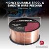 image:imageARCCAPTAIN Mig Welding Wire Mig Wire ER70S6 2Lbs Gas Solid Carbon Steel Low Splatter Mig Welding Wire Compatible With Lincoln Miller Forney Harbor Welder 1KG 0030 2Lb0035 2Lb Pack of 2