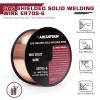 image:imageARCCAPTAIN Mig Welding Wire Mig Wire ER70S6 2Lbs Gas Solid Carbon Steel Low Splatter Mig Welding Wire Compatible With Lincoln Miller Forney Harbor Welder 1KG 0030 2Lb0045 2Lb