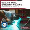 image:imageARCCAPTAIN Mig Welding Wire Mig Wire ER70S6 2Lbs Gas Solid Carbon Steel Low Splatter Mig Welding Wire Compatible With Lincoln Miller Forney Harbor Welder 1KG 0030 2Lb0023 2Lb