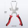 image:imageARCCAPTAIN Professional 8 Welding Pliers Sharp MIG Plier for Rust Resistant Long Nose Pliers with Antislip Handle  Durable and EfficientHighgrade