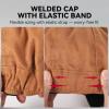 image:imageARCCAPTAIN Reversible Welding Cap with Elastic Retractable Band 8 Panel Protective Welders Cap 10 oz Fireproof Cotton Comforts for Safety and Protection While Welding to Men Women 7 14 CamoKhaki
