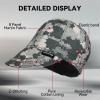image:imageARCCAPTAIN Reversible Welding Cap with Elastic Retractable Band 8 Panel Protective Welders Cap 10 oz Fireproof Cotton Comforts for Safety and Protection While Welding to Men Women 7 14 CamoCamouflage