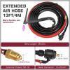 image:imageARCCAPTAIN TIG Welding Gun WP17V Argon TIG Torch with 13FT Red Air Hose and 1025mm Connector Lift Tig Torch 150amp with 13FT Cable for ARCCAPTAIN ARC160 MIG130 MIG160 ARC165 Pro and MIG145 Pro