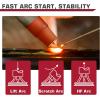image:imageARCCAPTAIN TIG Welding Gun WP17V Argon TIG Torch with 13FT Red Air Hose and 3550mm Connector Lift Tig Torch 150amp with 13FT Cable for ARCCAPTAIN ARC200 MIG200 MIG250 ARC205 Pro and MIG205 ProFit ARC200MIG200ARC205 ProMIG205 Pro