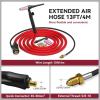image:imageARCCAPTAIN TIG Welding Gun WP17V Argon TIG Torch with 13FT Red Air Hose and 3550mm Connector Lift Tig Torch 150amp with 13FT Cable for ARCCAPTAIN ARC200 MIG200 MIG250 ARC205 Pro and MIG205 ProWP17FV 20