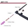 image:imageARCCAPTAIN TIG Welding Gun WP17V Argon TIG Torch with 13FT Red Air Hose and 3550mm Connector Lift Tig Torch 150amp with 13FT Cable for ARCCAPTAIN ARC200 MIG200 MIG250 ARC205 Pro and MIG205 ProFit ARC200MIG200ARC205 ProMIG205 Pro