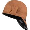 image:imageARCCAPTAIN Reversible Welding Cap with Elastic Retractable Band 8 Panel Protective Welders Cap 10 oz Fireproof Cotton Comforts for Safety and Protection While Welding to Men Women 7 14 CamoKhaki