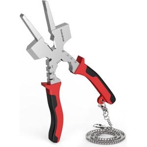 image:imageARCCAPTAIN Professional 8 Welding Pliers Sharp MIG Plier for Rust Resistant Long Nose Pliers with Antislip Handle  Durable and EfficientHighgrade