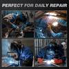image:imageARCCAPTAIN 135A MIG Welder Large LED Display 110V Welder Flux Core MIG Lift TIG Stick 3 in 1 Welding Machine Gasless MIG Welder Machine 110V IGBT Inverter Welder with Synergy 2T4TMIG Welder 160A