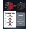 image:imageARCCAPTAIN 135A MIG Welder Large LED Display 110V Welder Flux Core MIG Lift TIG Stick 3 in 1 Welding Machine Gasless MIG Welder Machine 110V IGBT Inverter Welder with Synergy 2T4TMIG Welder 200A