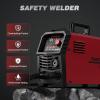 image:imageARCCAPTAIN 135A MIG Welder Large LED Display 110V Welder Flux Core MIG Lift TIG Stick 3 in 1 Welding Machine Gasless MIG Welder Machine 110V IGBT Inverter Welder with Synergy 2T4TMIG Welder 165A