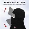 image:imageARCCAPTAIN FR FlipUp Balaclava 7oz Flame Resistant Face Mask Arc Rated NFPA 2112 CAT 2 Convertible Helmet Liner HoodBlack