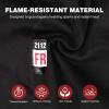 image:imageARCCAPTAIN FR FlipUp Balaclava 7oz Flame Resistant Face Mask Arc Rated NFPA 2112 CAT 2 Convertible Helmet Liner HoodBlack