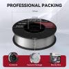 image:imageARCCAPTAIN Flux Core Welding Wire 030 amp 035 E71TGS Mig Welding Wire 2Pound Spool Gasless Mild Carbon Steel Compatible With Lincoln Miller Forney Harbor Welder0035