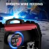image:imageARCCAPTAIN Flux Core Welding Wire 030 amp 035 E71TGS Mig Welding Wire 2Pound Spool Gasless Mild Carbon Steel Compatible With Lincoln Miller Forney Harbor Welder0030