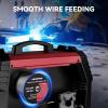 image:imageARCCAPTAIN Flux Core Welding Wire 030 amp 035 E71TGS Mig Welding Wire 2Pound Spool Gasless Mild Carbon Steel Compatible With Lincoln Miller Forney Harbor Welder0030 3pk