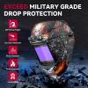 image:imageARCCAPTAIN Large View 394 x 366 True Color Auto Darkening Welding Helmet with Light Solar Powered Welding Hood 4 Arc Sensor Wide Shade 459913 for Stick MIG TIG CutXKLY800HSkeleton