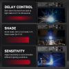 image:imageARCCAPTAIN Large View 394 x 366 True Color Auto Darkening Welding Helmet with Light Solar Powered Welding Hood 4 Arc Sensor Wide Shade 459913 for Stick MIG TIG CutXKLY800HST