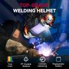 image:imageARCCAPTAIN Large View 394 x 366 True Color Auto Darkening Welding Helmet with Light Solar Powered Welding Hood 4 Arc Sensor Wide Shade 459913 for Stick MIG TIG CutXKLY800HSkeleton