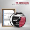 image:imageARCCAPTAIN Magnesium Aluminum Welding Wire ER5356 035 MIG Welding Wire 1 Pound SpoolER5356
