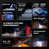 image:imageARCCAPTAIN Plasma Cutter Large LED Display 50Amps Cutter Machine with 110220V Dual Voltage DC Inverter IGBT 12 Inch Clean Cut Post Flow and 2T4T for Beginners DIYRed
