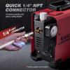 image:imageARCCAPTAIN Plasma Cutter Large LED Display 50Amps Cutter Machine with 110220V Dual Voltage DC Inverter IGBT 12 Inch Clean Cut Post Flow and 2T4T for Beginners DIYRed