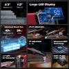 image:imageARCCAPTAIN Plasma Cutter Large LED Display 50Amps Cutter Machine with 110220V Dual Voltage DC Inverter IGBT 12 Inch Clean Cut Post Flow and 2T4T for Beginners DIYRed