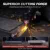 image:imageARCCAPTAIN Plasma Cutter Large LED Display 50Amps Cutter Machine with 110220V Dual Voltage DC Inverter IGBT 12 Inch Clean Cut Post Flow and 2T4T for Beginners DIYRed