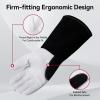image:imageARCCAPTAIN Soft Goat Grain TIG Welding Gloves with High Dexterity 4Inch Extended Cuff Comfortable TIG Gloves with Reinforced Seams MediumMedium