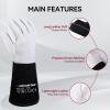 image:imageARCCAPTAIN Soft Goat Grain TIG Welding Gloves with High Dexterity 4Inch Extended Cuff Comfortable TIG Gloves with Reinforced Seams MediumXLarge