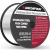 image:imageARCCAPTAIN Stainless Steel Flux Cored Wire E308LFCO 030Diameter MIG Welding Wire Stainless Steel Wire with Low Splatter Compatible With Lincoln Miller Forney Harbor MIG WelderE308LFCO Stainless Steel Flux Cored Wire