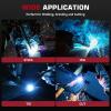 image:imageARCCAPTAIN Welding Helmet Auto Darkening 1111 True Color Welding Hood 4 Arc Sensor 125000s Response Time Solar Powered Weld Hood Helmet HSHS800 Skeleton KnightHSHS800Dragon