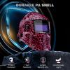 image:imageARCCAPTAIN Welding Helmet Auto Darkening 1111 True Color Welding Hood 4 Arc Sensor 125000s Response Time Solar Powered Weld Hood Helmet HSHS800 Skeleton KnightHSHS800Leopard