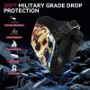 image:imageARCCAPTAIN Welding Helmet Auto Darkening 1111 True Color Welding Hood 4 Arc Sensor 125000s Response Time Solar Powered Weld Hood Helmet HSHS800 Skeleton KnightHSHS800Dragon