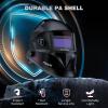 image:imageARCCAPTAIN Welding Helmet Auto Darkening 1111 True Color Welding Hood 4 Arc Sensor 125000s Response Time Solar Powered Weld Hood Helmet HSHS800 Skeleton KnightHSHS800 Black