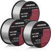 image:imageARCCAPTAIN Flux Core Welding Wire 030 amp 035 E71TGS Mig Welding Wire 2Pound Spool Gasless Mild Carbon Steel Compatible With Lincoln Miller Forney Harbor Welder0030 3pk