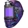 image:imageARCCAPTAIN Large View 394 x 366 True Color Auto Darkening Welding Helmet with Light Solar Powered Welding Hood 4 Arc Sensor Wide Shade 459913 for Stick MIG TIG CutXKLY800HCyber