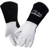 image:imageARCCAPTAIN Soft Goat Grain TIG Welding Gloves with High Dexterity 4Inch Extended Cuff Comfortable TIG Gloves with Reinforced Seams MediumLarge