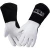 image:imageARCCAPTAIN Soft Goat Grain TIG Welding Gloves with High Dexterity 4Inch Extended Cuff Comfortable TIG Gloves with Reinforced Seams MediumMedium