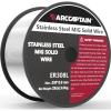 image:imageARCCAPTAIN Stainless Steel Flux Cored Wire E308LFCO 030Diameter MIG Welding Wire Stainless Steel Wire with Low Splatter Compatible With Lincoln Miller Forney Harbor MIG WelderER308L Stainless Steel MIG Solid Wire