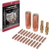 image:imageARCCAPTAIN for Lincoln Magnum 100L Welder Part 035 Contact Tip Nozzle Diffuser MIG Welding Gun Accessory Kit for Lincoln Magnum 100L and Tweco Mini1 035 Accessory KitLincoln 100L 023