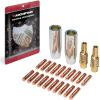 image:imageARCCAPTAIN for MB15 15AK MIG Welding Gun Kit 030 Contact Tip Nozzle Diffuser MIG Welding Gun Accessory Kit for MB15 amp ARCCAPTAIN MIG200 MIG130 030 MIG Gun Accessory KitMB15 Accessories Kit 030