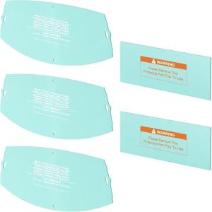 image:imageARCCAPTAIN 6Pcs Normal Viewing Screen Outer Replacement Lens and 3Pcs Inner Replacement Lens for SUN9L Welding HelmetsHSHC900