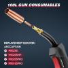 image:imageARCCAPTAIN MB15 15AK MIG Welding Gun Torch Stinger 10ft 3m Replacement for MB15 MIG Gun Torch Euro Connection for MIG200 MIG200FIT MIG200ELITE MIG160FITMIG Gun for MIG250  MIG205PRO  MIG205MP