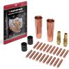 image:imageARCCAPTAIN for Lincoln Weld Part Magnum 200250 Tweco 2 parts 035 Contact Tip Nozzle Diffuser MIG Welding Gun Accessory Kit for Lincoln Magnum 200250 Tweco 2 035 Accessory KitTweco 2 Accessory Kit 035