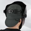 image:imageARCCAPTAIN Reversible Welding Cap 8 Panel Protective Welders Cap 10 oz Fireproof Cotton Comforts for Safety and Protection While Welding to Men Women Black 6 78Army Green