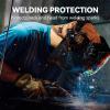 image:imageARCCAPTAIN Reversible Welding Cap 8 Panel Protective Welders Cap 10 oz Fireproof Cotton Comforts for Safety and Protection While Welding to Men Women Black 6 78Khaki