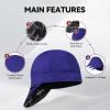 image:imageARCCAPTAIN Reversible Welding Cap 8 Panel Protective Welders Cap 10 oz Fireproof Cotton Comforts for Safety and Protection While Welding to Men Women Black 6 78Royal Blue